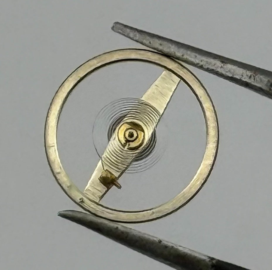 Amida 562 Balance Wheel Complete And Spring 8¾’’’ 4198 Watch Movement Parts NOS