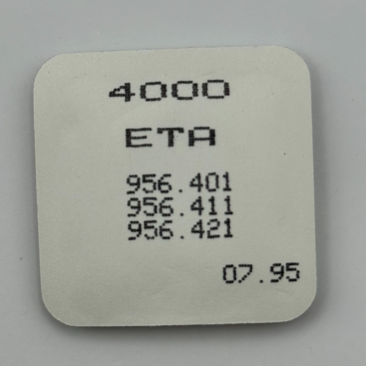 ETA 956.401/ 956.411/ 956.421 Circuit Part - New Old Stock - Vintage Watch Parts