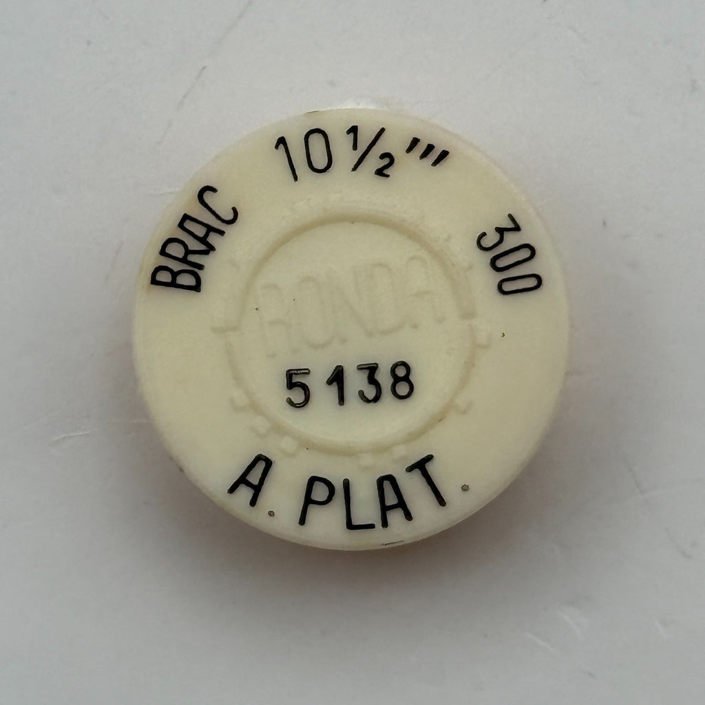 Brac 300 Balance Wheel Complete And Spring 10½’’’ 5138 Watch Movement Parts NOS