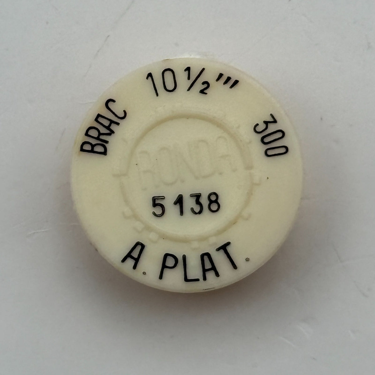 Brac 300 Balance Wheel Complete And Spring 10½’’’ 5138 Watch Movement Parts NOS