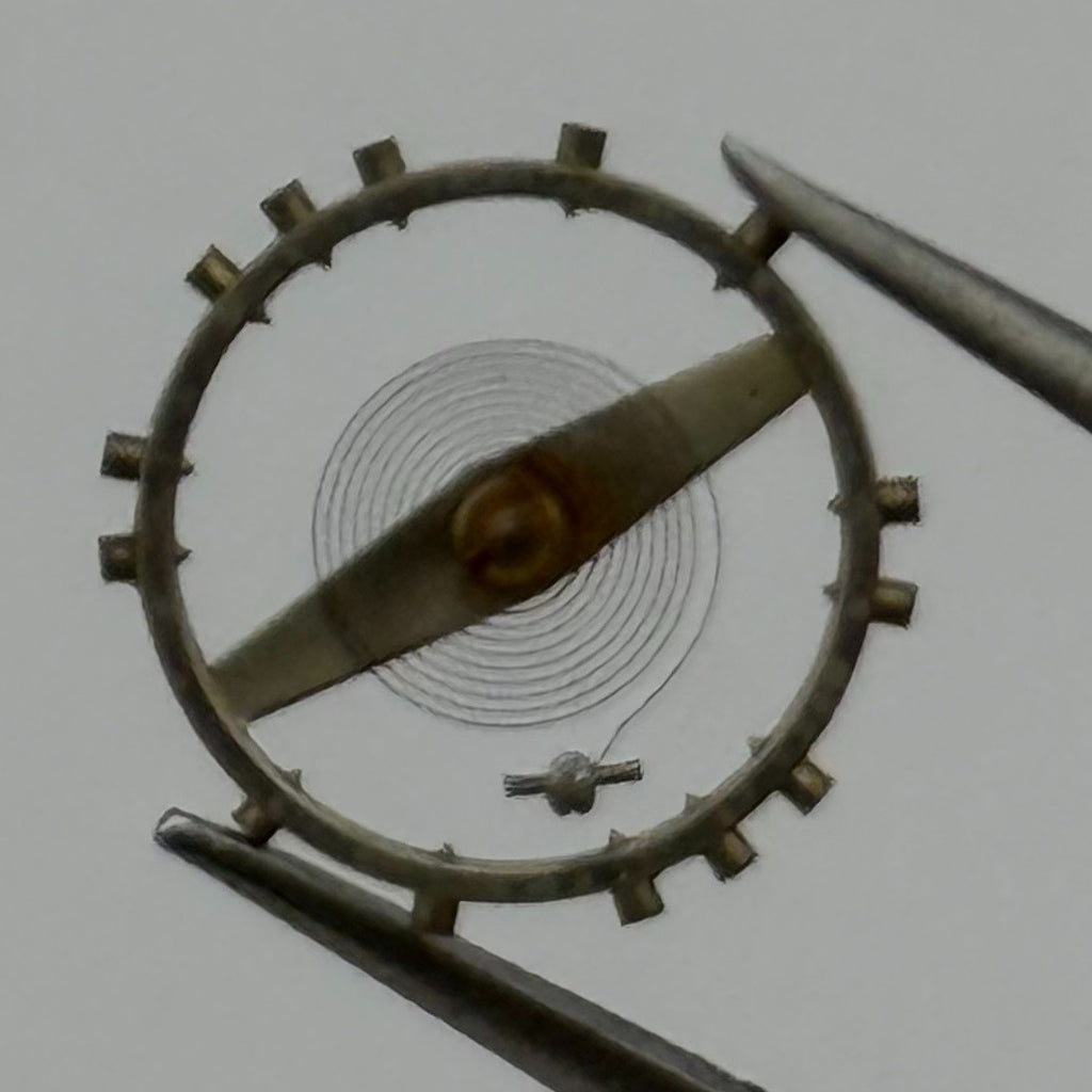 AS 1287 Balance Wheel Complete And Spring 10½’’’ Ronda 280 Watch Movement Parts