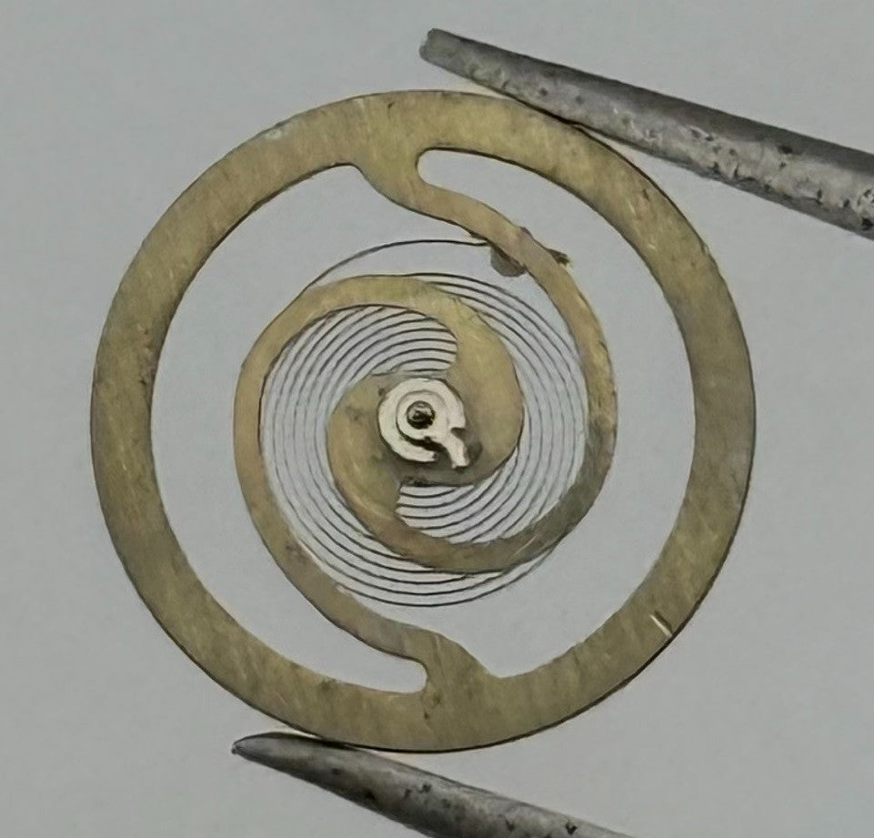 RL 7013 Balance Wheel Complete And Spring 10½’’’ 5068 Watch Movement Parts NOS