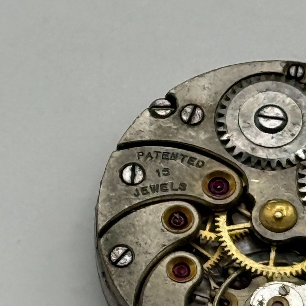 Cyma 814 Watch Movement - 15 Jewels - For Parts / Repair - 19.5mm