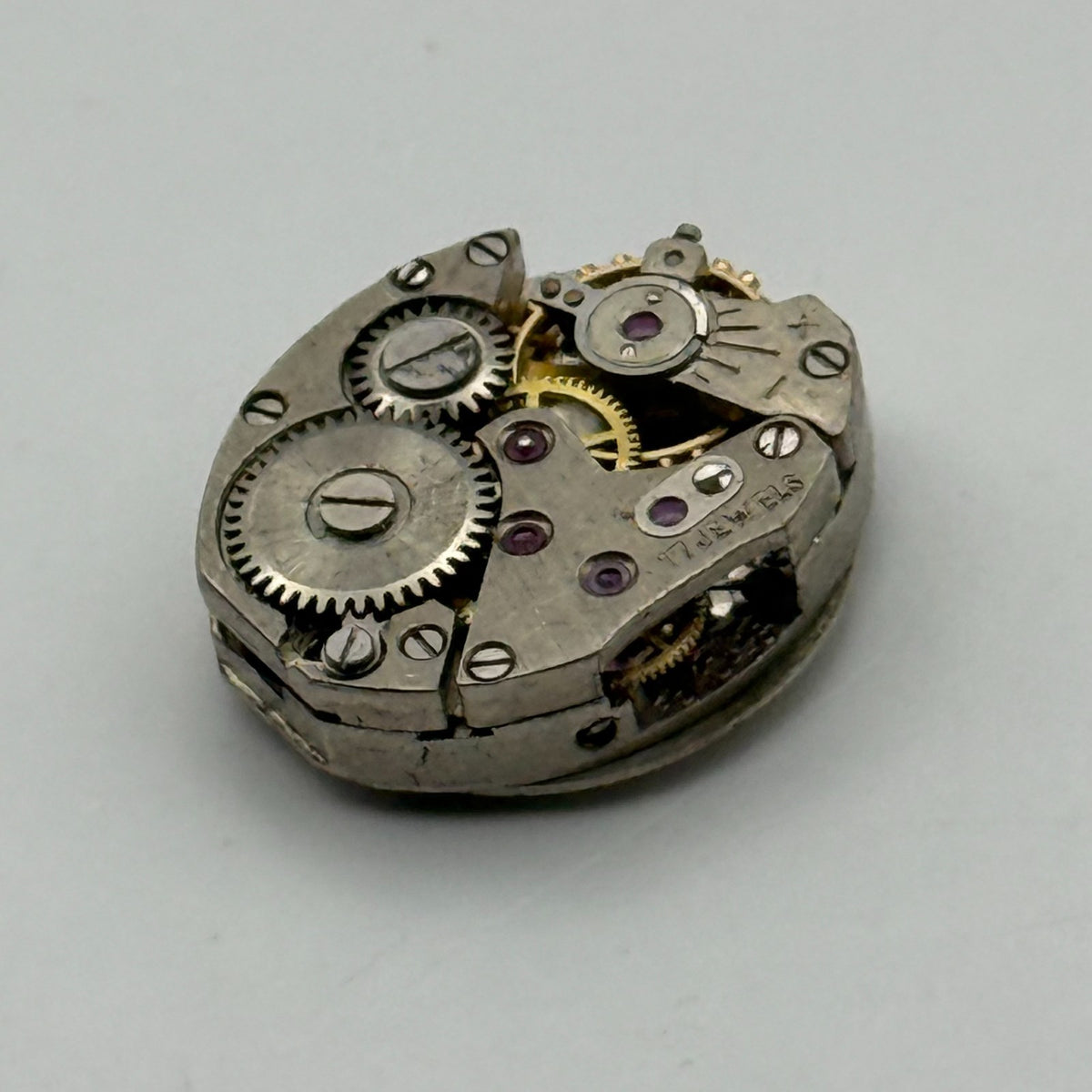 Regency Watch Movement Ladies 17 Jewels Swiss Manual Wind Parts Repair 12.7mm
