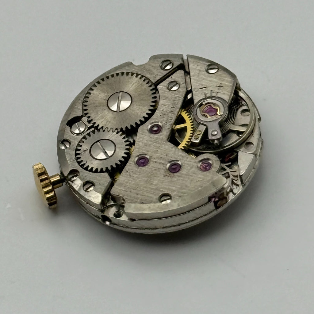 Unitas 6365N Watch Movement Running Excalibur 17 Jewel Swiss Parts Repair 19.6mm