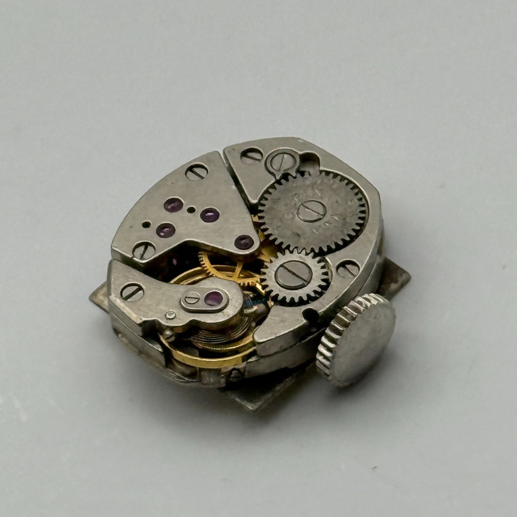 Elgin 833A Watch Movement American Manual Wind Vintage Parts Repair 13.3mm
