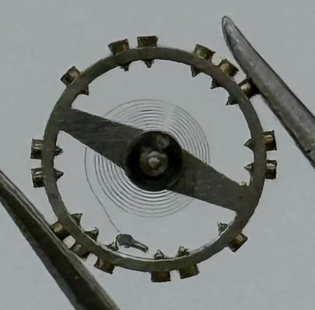 AS 976 1012 Balance Wheel Complete And Spring Renata 29 M Watch Movement Parts