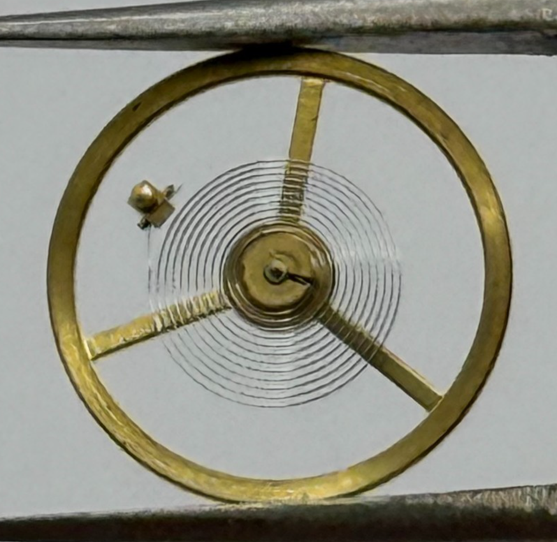 BFG 582/21 Balance Wheel Complete And Spring 13½’’’ 1840 Watch Parts 