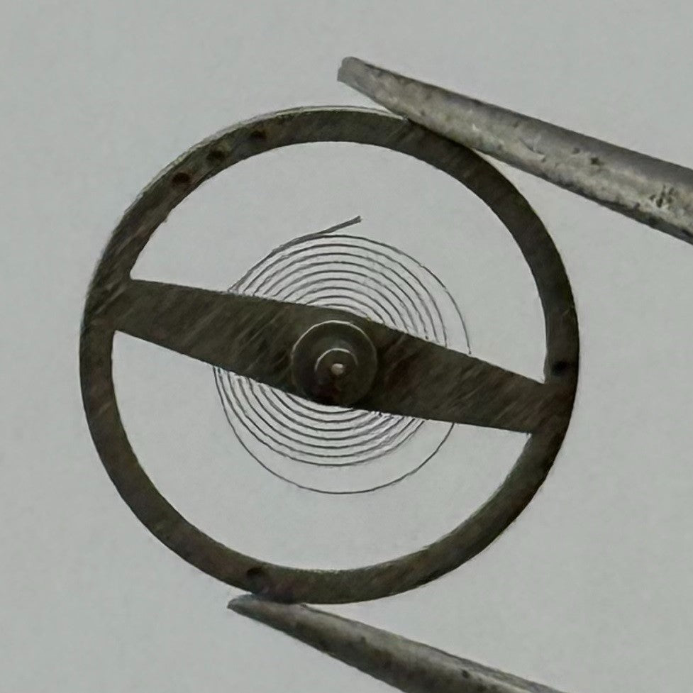 RL 1013-1217 Balance Wheel Complete And Spring Renata 5200 Watch Movement Parts