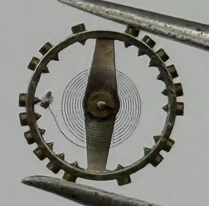 AS 976 1012 Balance Wheel Complete And Spring Renata 29 Watch Movement Parts NOS