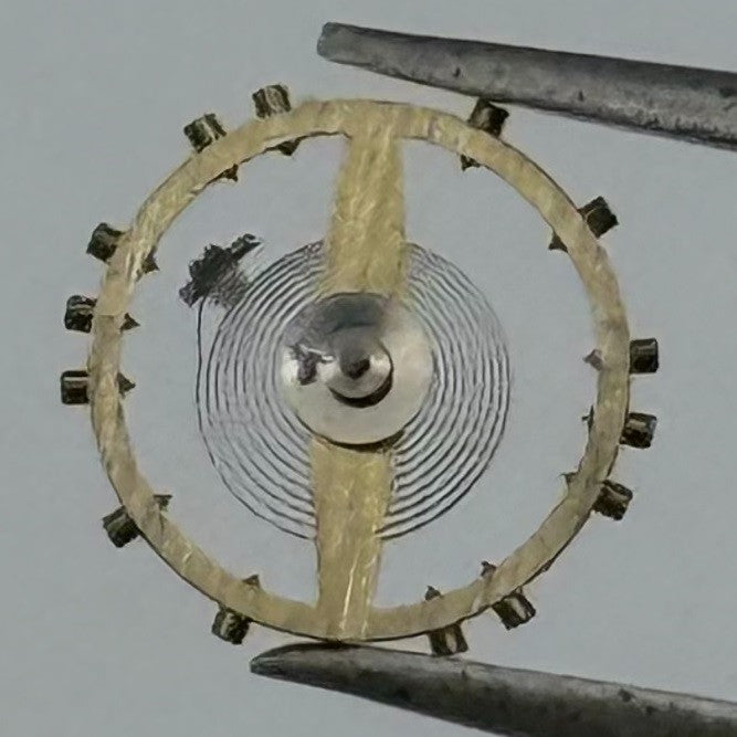 AS 500 Balance Wheel Complete And Spring 6½’’’ Renata 427 Watch Movement Parts