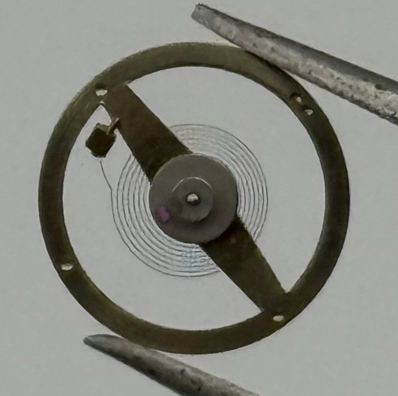 Amida 562 Balance Wheel Complete And Spring 8¾’’’ 874 Watch Movement Parts NOS