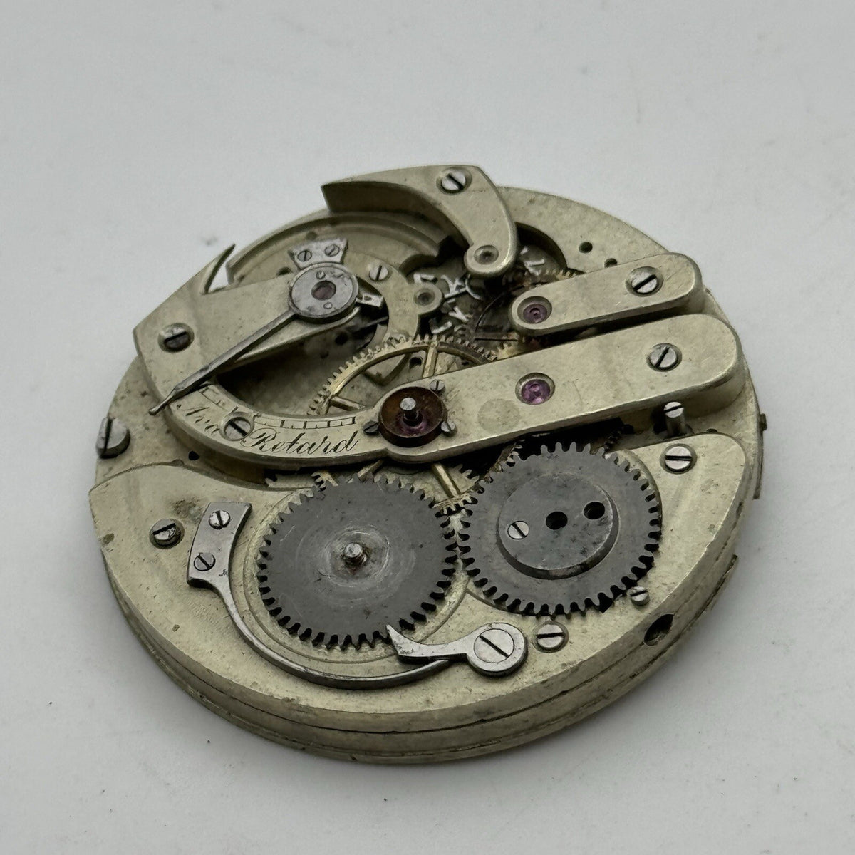 High Grade Jules Jurgensen Style Pocket Watch Movement To Restore Parts 45.2mm