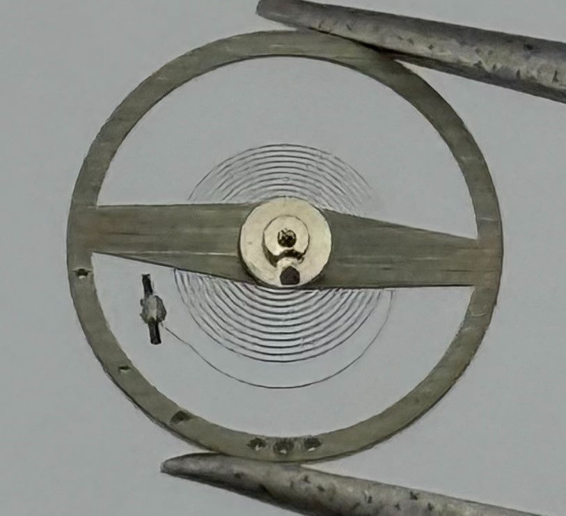 Bidlingmaier 934 Balance Wheel Complete And Spring 9¾’’’ 3779 Watch Parts