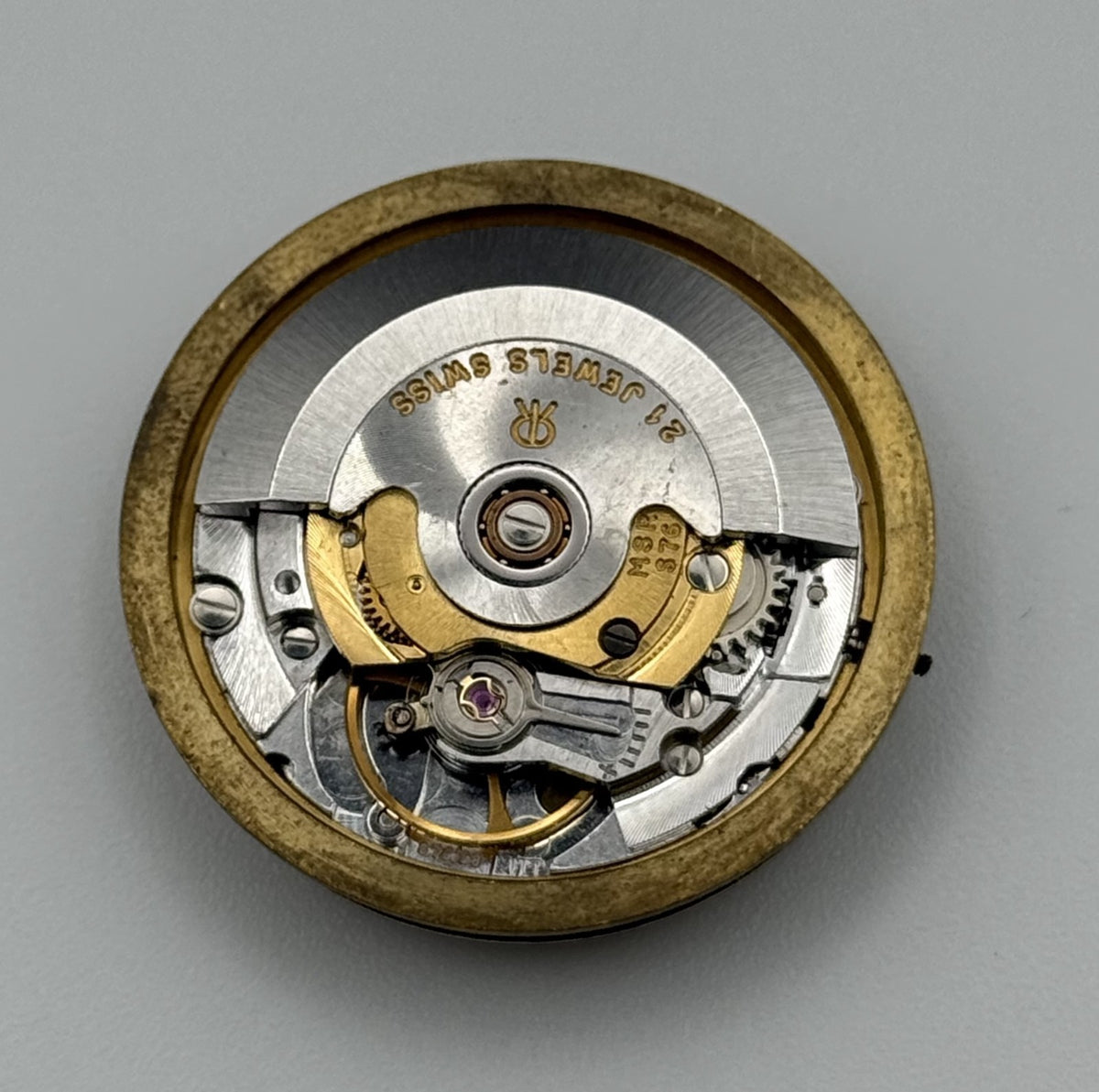 MSR S76 Watch Movement - Garrard - Automatic - For Parts / Repair