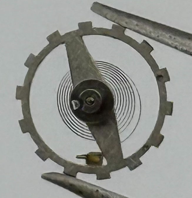 EB 1225 Balance Wheel Complete And Spring 5½’’’ 112 Watch Movement Parts NOS