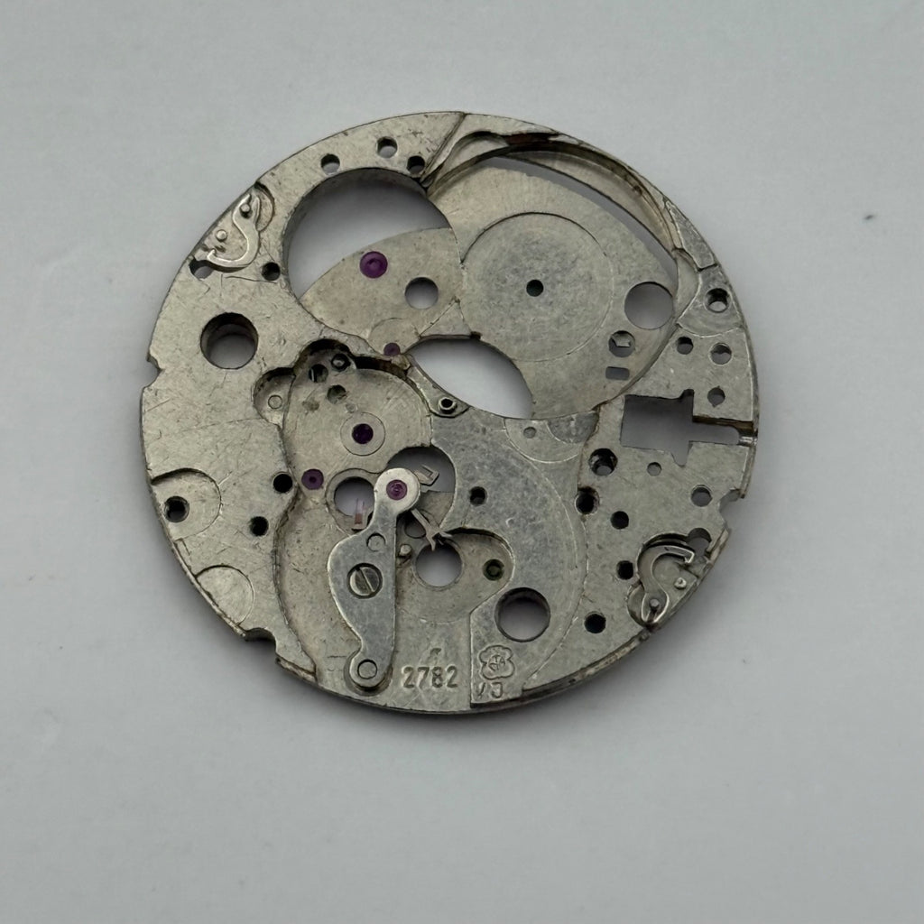 ETA 2782 VJ Watch Movement - Main Plate - For Parts / Repair - 25.9mm
