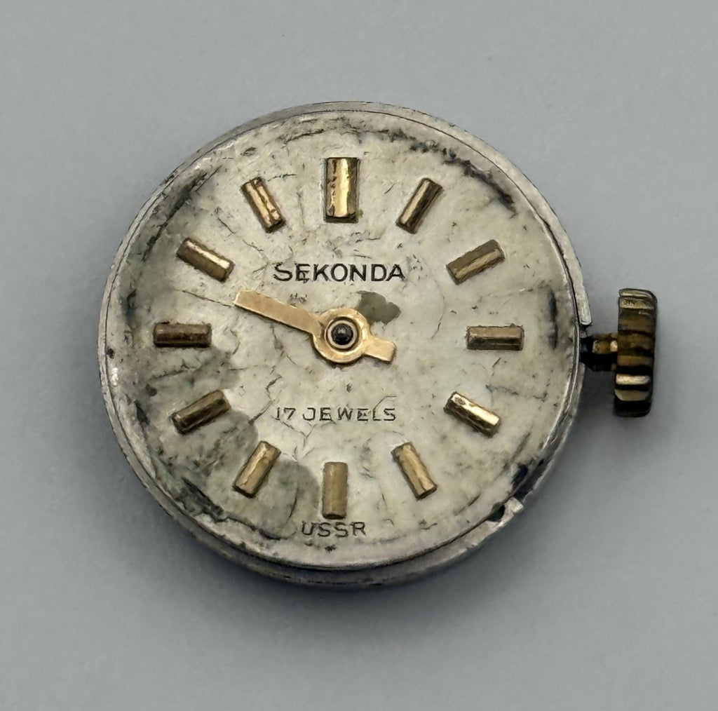 Chaika Ladies Watch Movement - Sekonda - For Parts / Repair