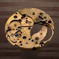 Peseux P 7046 Watch Movement - Main Plate - For Parts / Repair - 23.6mm