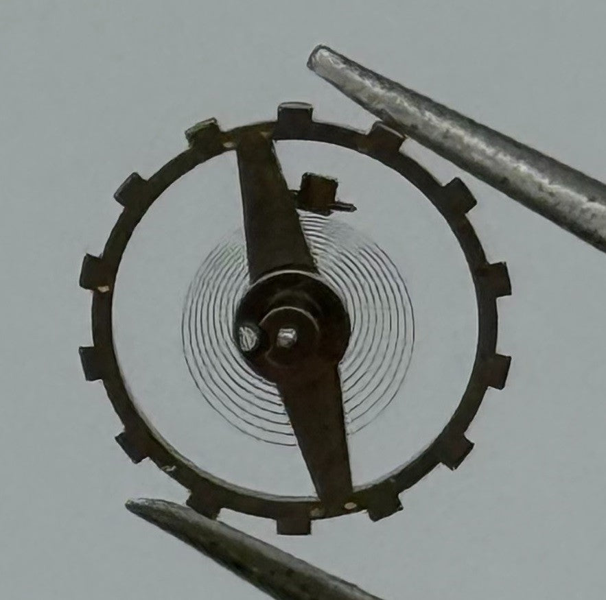 EB 1226 Balance Wheel Complete And Spring 8¾’’’ 113 Watch Movement Parts NOS