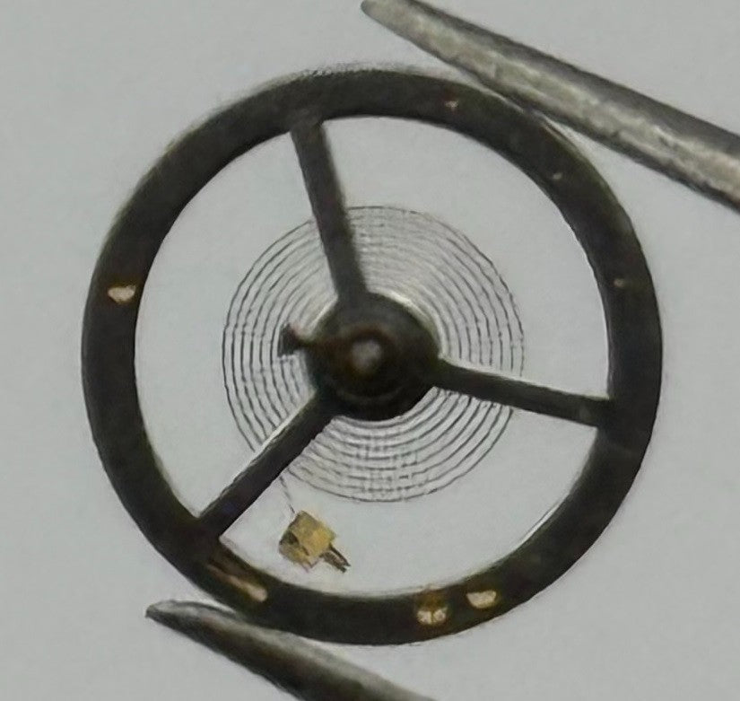 BFG 34 Balance Wheel Complete And Spring 10½’’’ 321 Watch Movement Parts NOS
