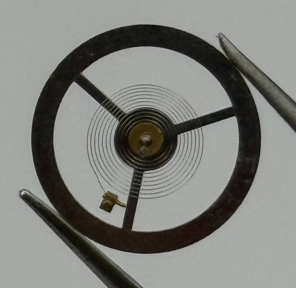 EB 8800 Balance Wheel Complete And Spring 12''' Renata 1309 Watch Movement Parts