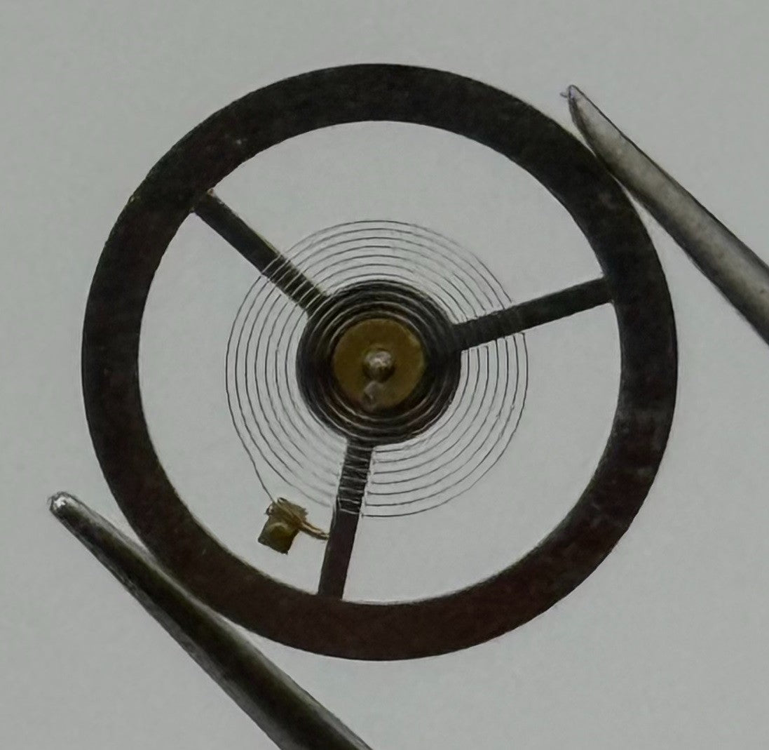 EB 8800 Balance Wheel Complete And Spring 12''' Renata 1309 Watch Movement Parts