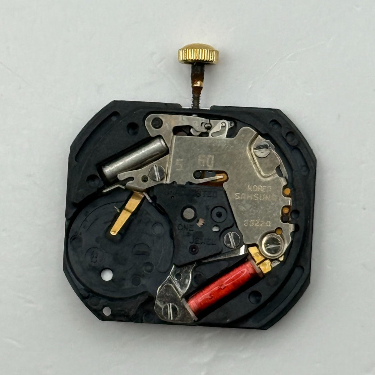 S. Epson VX32 Watch Movement Quartz Japan 1 Jewel Parts Repair Spares 24mm