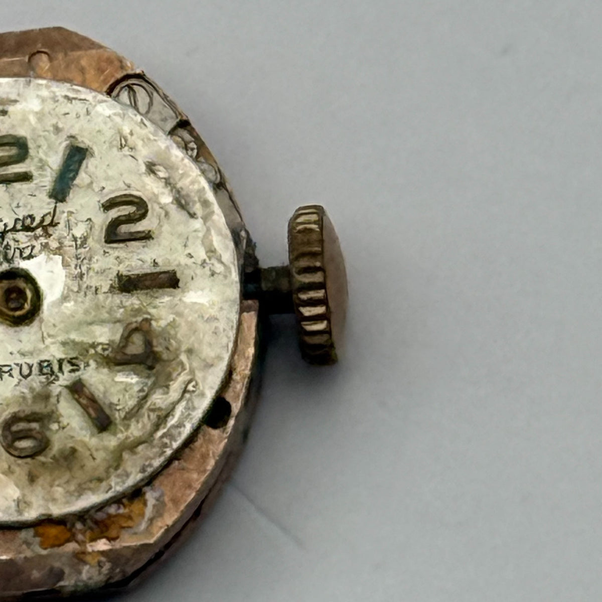 Phigied Extra Watch Movement 17 Rubis Swiss Manual Wind Parts Repair 13.2mm