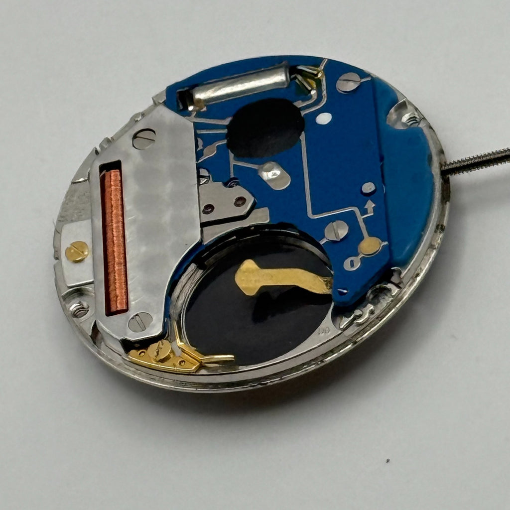 ETA 955.411 Watch Movement Running Quartz Patented Swiss Parts Repair 23.8mm