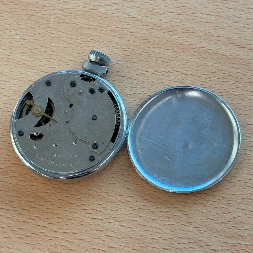 Ingersoll Football Pocket Watch  - Automation - Made In Great Britain To Repair