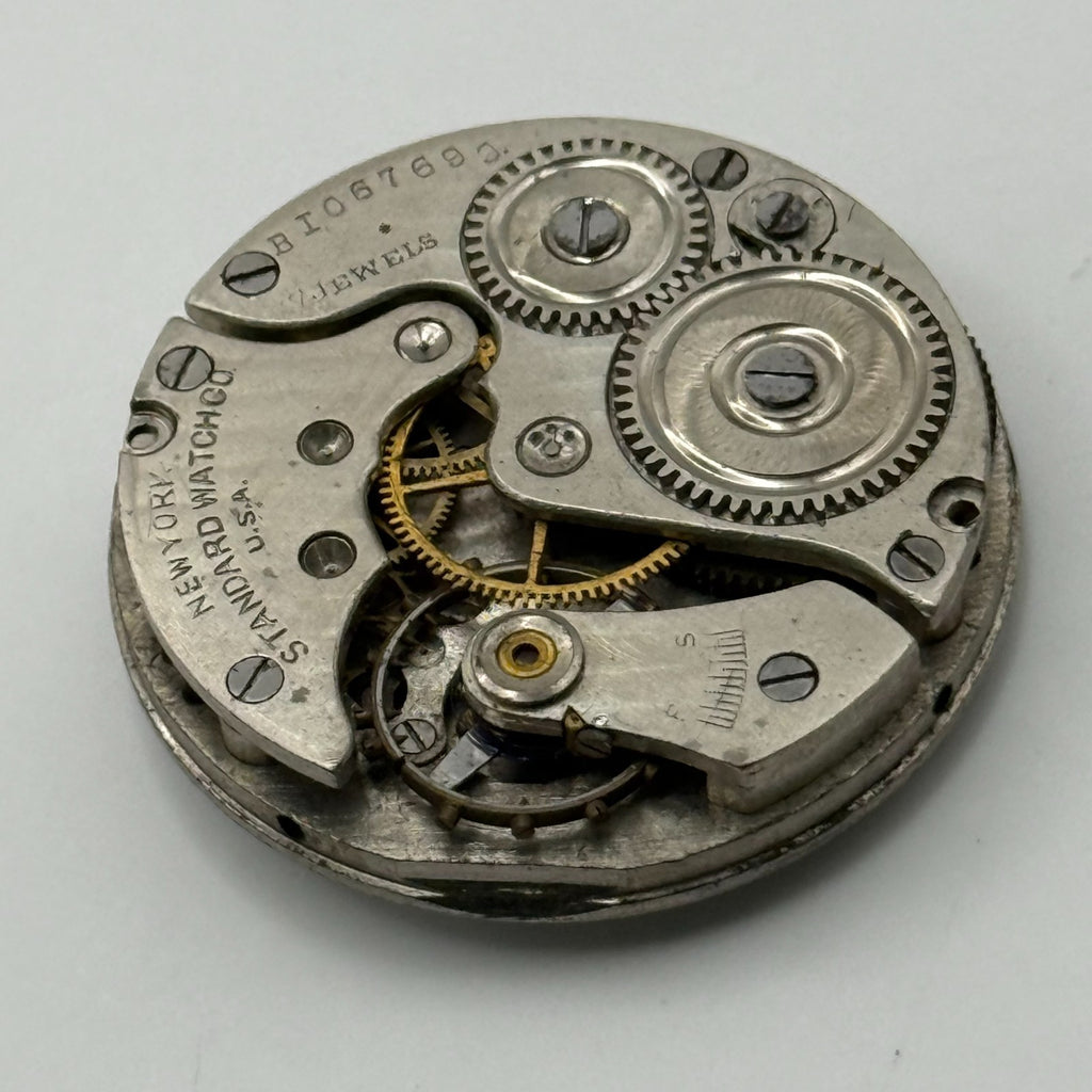 New York Standard Grade 306 Watch Movement Model BI American 0s Parts Repair