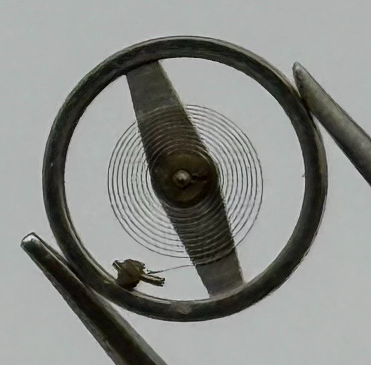 Brac 2021 2051 Balance Wheel Complete And Spring 69 M Watch Movement Parts NOS