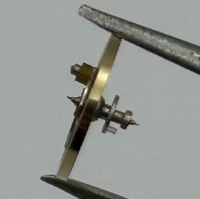 BFG 930 Balance Wheel Complete And Spring 7¾''' 1310 Watch Movement Parts NOS