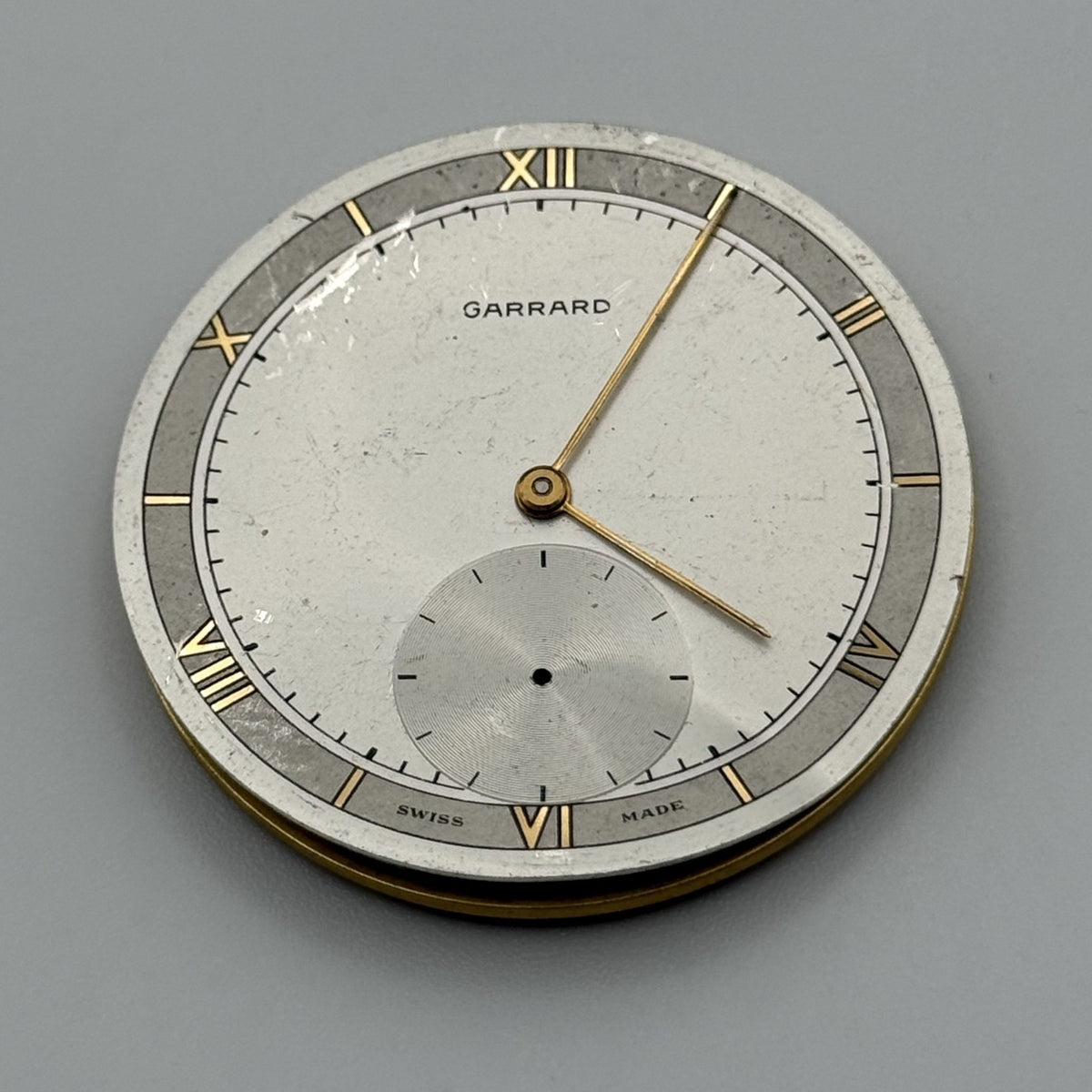 Vertex Revue 65 Pocket Watch Movement - Garrard - Parts / Repair