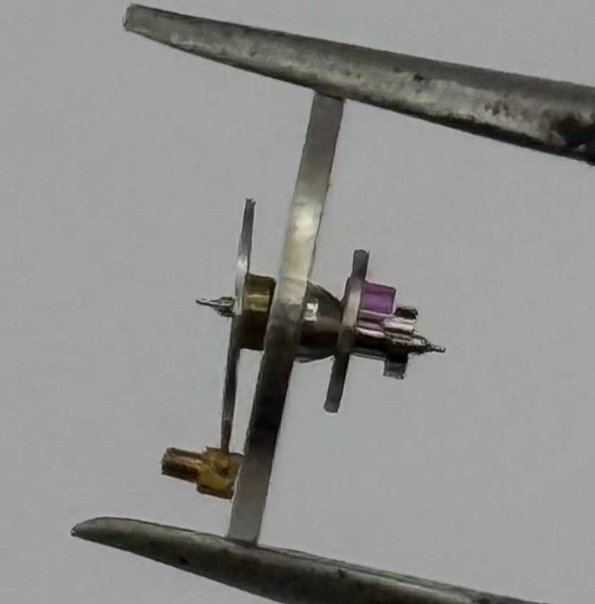 BFG 800 Balance Wheel Complete And Spring 10½’’’ 327 Watch Movement Parts NOS