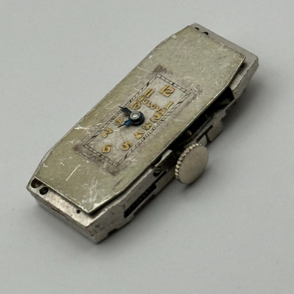 Bulova 4AE Watch Movement 7 Jewels Swiss Manual Wind Parts Repair 10.9mm