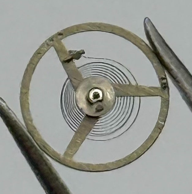 AS 1677 Balance Wheel Complete And Spring Renata 1224 M Watch Movement Parts NOS