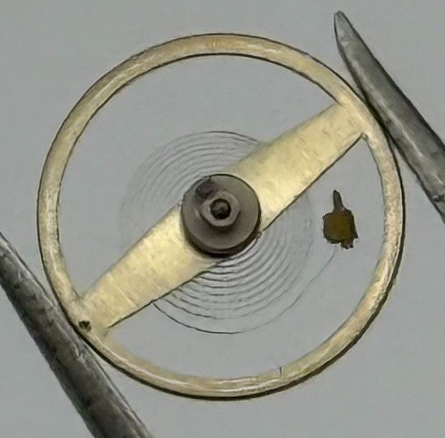 RL 6061 Balance Wheel Complete And Spring 6¼-8’’’ 1848 M Watch Movement Parts