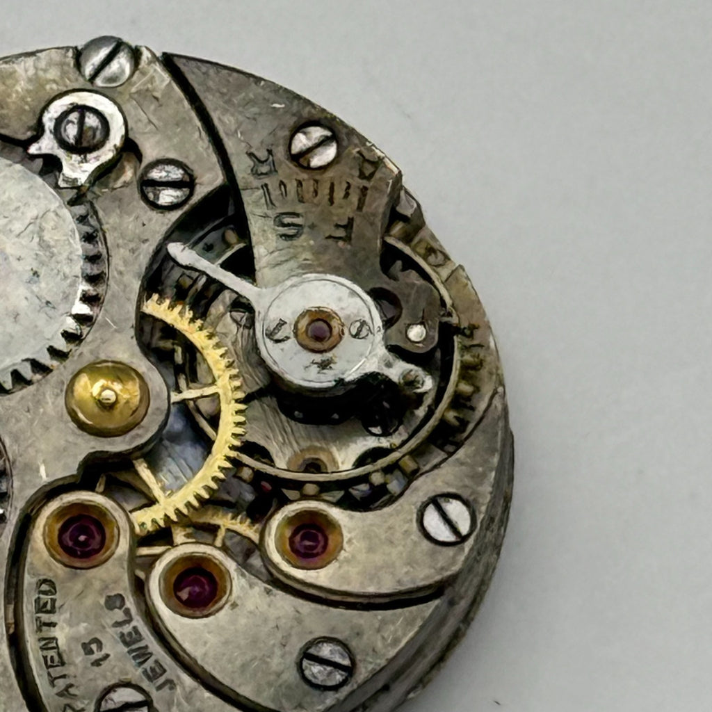 Cyma 814 Watch Movement - 15 Jewels - For Parts / Repair - 19.5mm