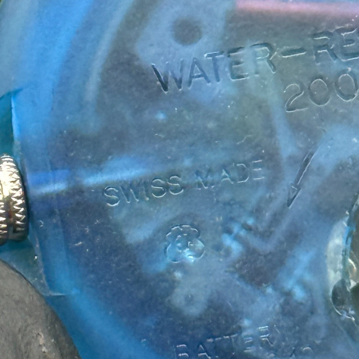 Vintage Swatch Scuba 200 Watch SDN100 Blue Moon 1990 ETA Quartz Swiss 40mm Parts