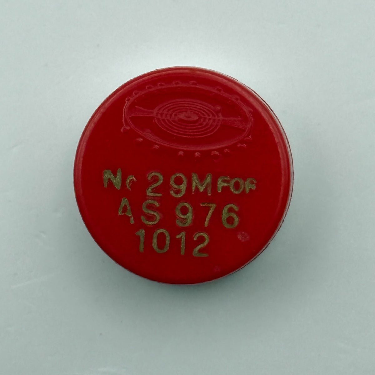 AS 976 1012 Balance Wheel Complete And Spring 29 M Watch Movement Parts NOS