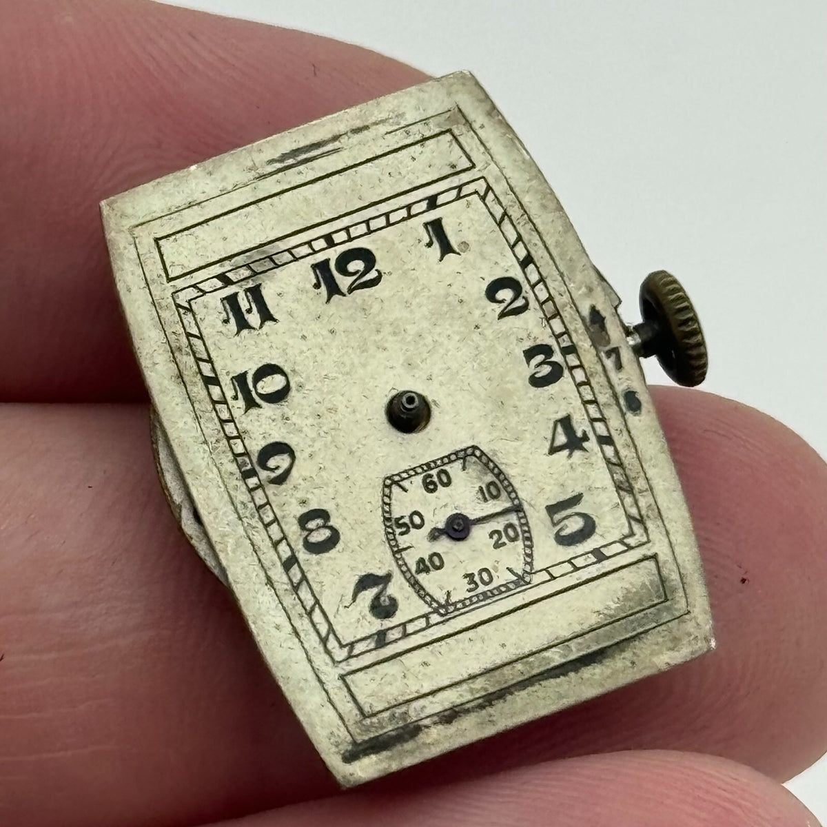 Dreadnought B.10022 Watch Movement Manual Wind 16 Jewels Swiss Made Parts 19.7mm