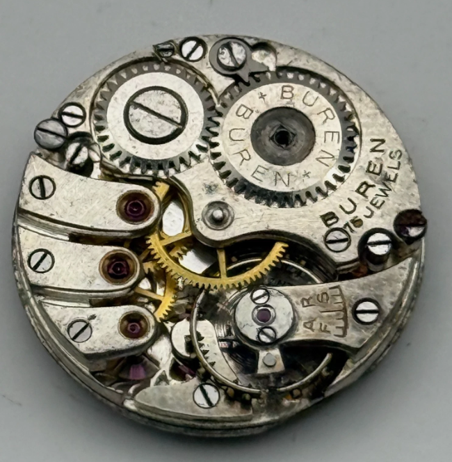 Buren Watch Movement - Unidentifed Calibres - Multiple Variants Available