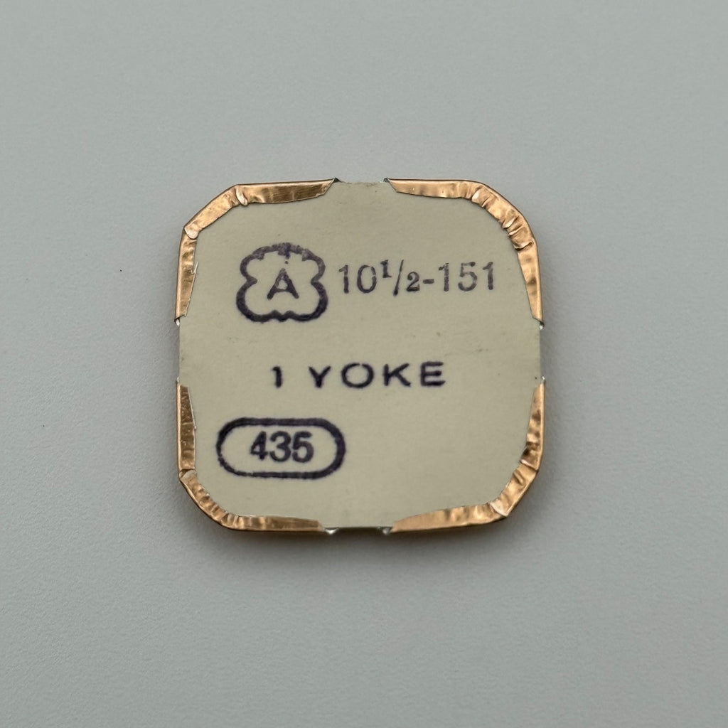 Arogno 151 Yoke - 10 1/2 - 435 - New Old Stock - Watch Parts