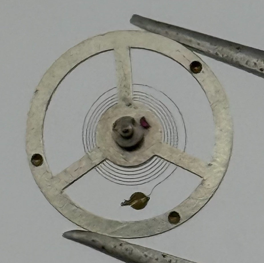 Smith 102 TY SP Balance Wheel Complete And Spring 10½’’ 1250 Watch Movement Part