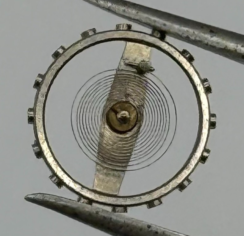 EB 1333 Balance Wheel Complete And Spring 8¾’’’ 118 Watch Movement Parts NOS