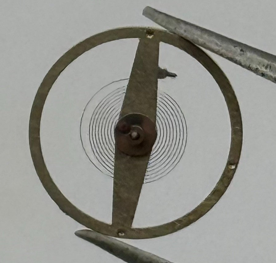ST 1800 1805 Balance Wheel Complete And Spring Renata 1508 Watch Movement Parts