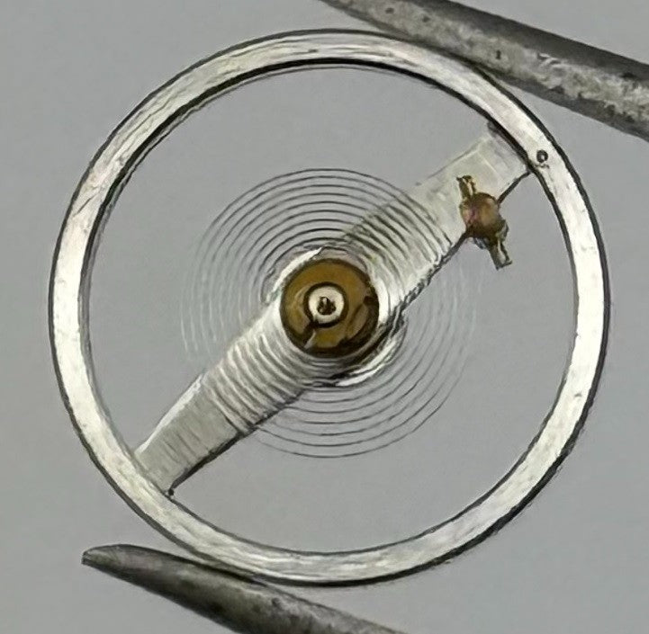 Oris 531/2 Balance Wheel Complete And Spring 8¾’’’ 4375 Watch Movement Parts NOS