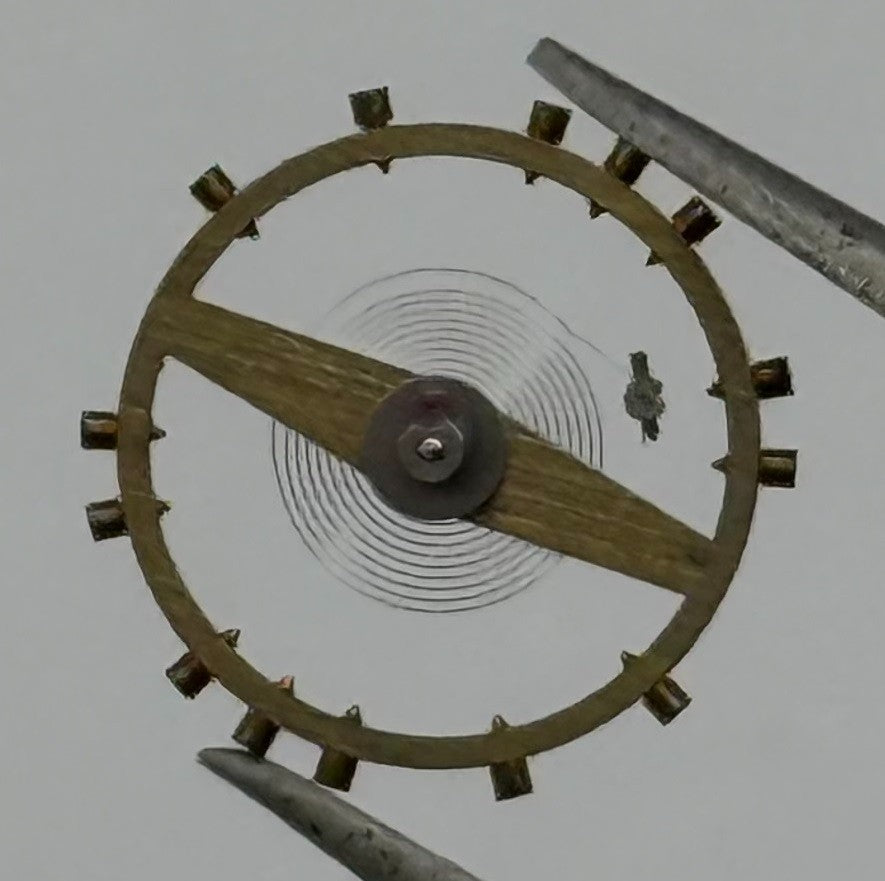 AS 1200 Balance Wheel Complete And Spring 10½’’’ Renata 43 Watch Movement Parts